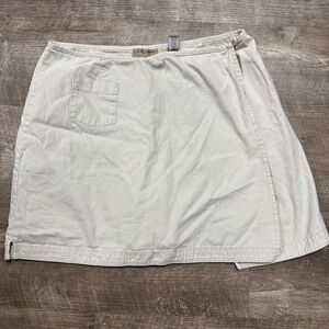 I.e. Relaxed Khaki Skort Size 14
